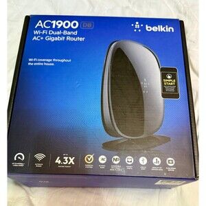 AC1900 Dual-band Wi-fi Ac+ Gigabit Router is a dual-band router.  New In Box